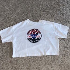Converse All Star crop top Shirt